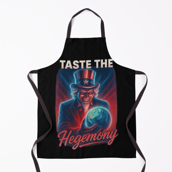 Item preview, Taste the Hegemony Sinister Uncle Sam Neocon Globalist Imperialism Satire Graphic designed and sold by HappyResistance.