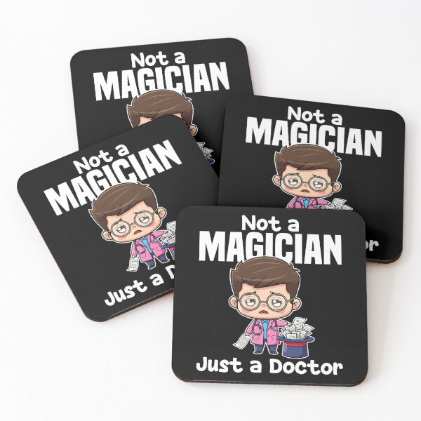 Item preview, NOT A MAGICIAN, JUST A DOCTOR - DOCTOR GIFT designed and sold by KEF Custom.