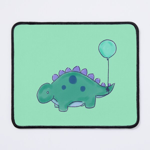 Item preview, MLM Stegosaurs Dinosaur with a Balloon Drawing designed and sold by SChristineBrink.