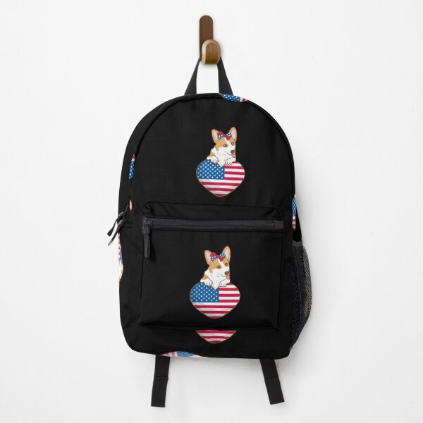 Item preview, Cute Dog with an American Heart designed and sold by RelationShopArt.
