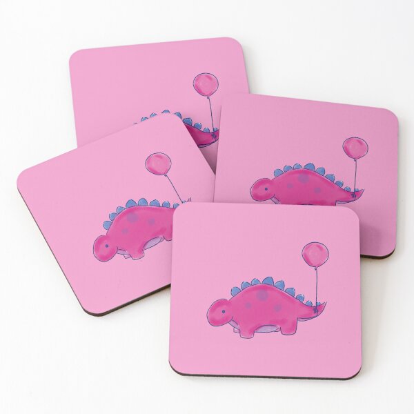 Item preview, Bisexual Stegosaurs Dinosaur with a Balloon Drawing 2 designed and sold by SChristineBrink.