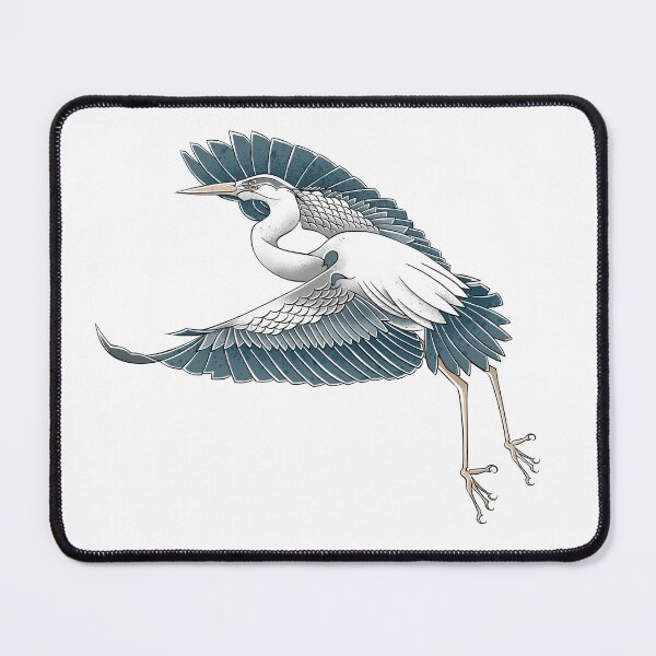 Item preview, Irezumi Heron designed and sold by eviebelleink.