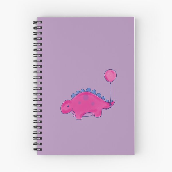 Item preview, Bisexual Stegosaurs Dinosaur with a Balloon Drawing 1 designed and sold by SChristineBrink.
