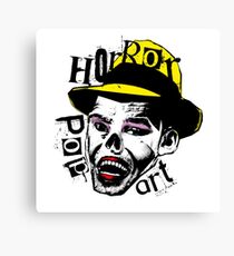 Horror pop art Canvas Print