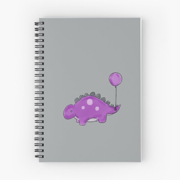 Item preview, Asexual Stegosaurs Dinosaur with a Balloon Drawing designed and sold by SChristineBrink.