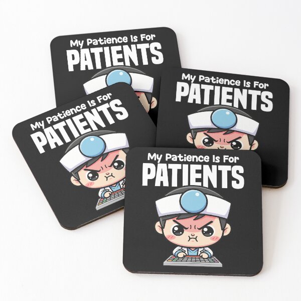 Item preview, MY PATIENCE IS FOR PATIENTS - DOCTOR GIFT designed and sold by KEF Custom.