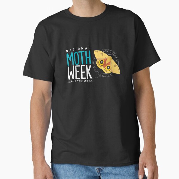 National Moth Week Official (Centered on dark) Classic T-Shirt
