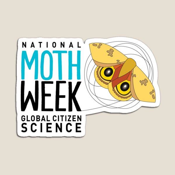 Item preview, National Moth Week Official Horizontal designed and sold by National Moth Week by FEBEC.
