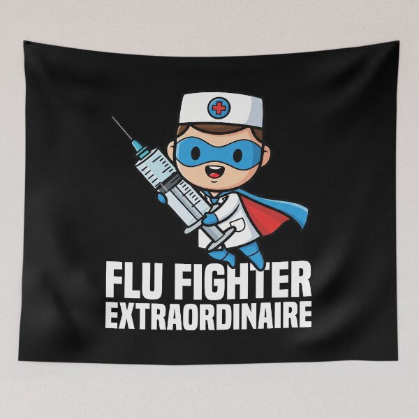 Item preview, FLU FIGHTER EXTRAORDINAIRE - DOCTOR GIFT designed and sold by KEF Custom.