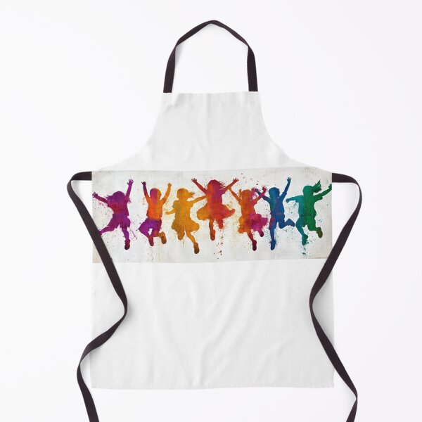 Item preview, Abstract Children Jumping for Joy designed and sold by Steve Wilfong.