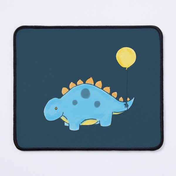 Item preview, Aroace Stegosaurs Dinosaur with a Balloon Drawing designed and sold by SChristineBrink.