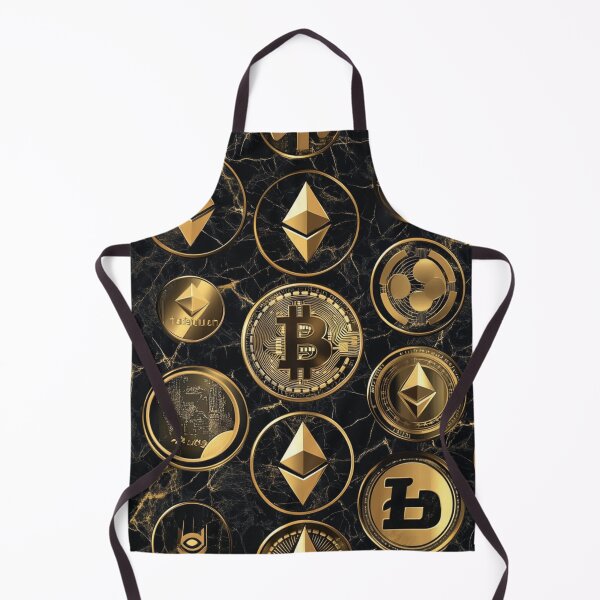 Item preview, cryptocurrency seamless digital paper designed and sold by Inkora-Art.