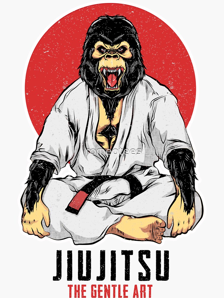 Gorilla Grappling JiuJitsu | Sticker