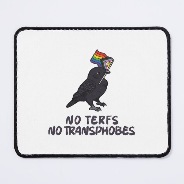 Item preview, No terfs no transphobes designed and sold by remerasnerdas.