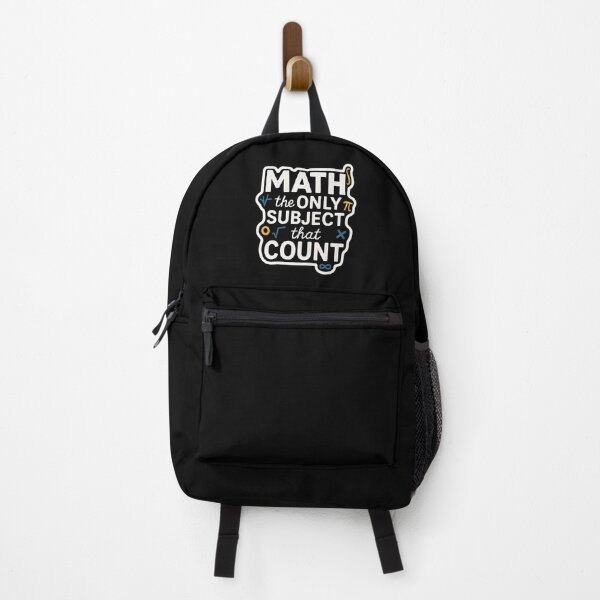 Item preview, Math the Only Subject that Counts-Math Teacher Gift designed and sold by belladesign7.