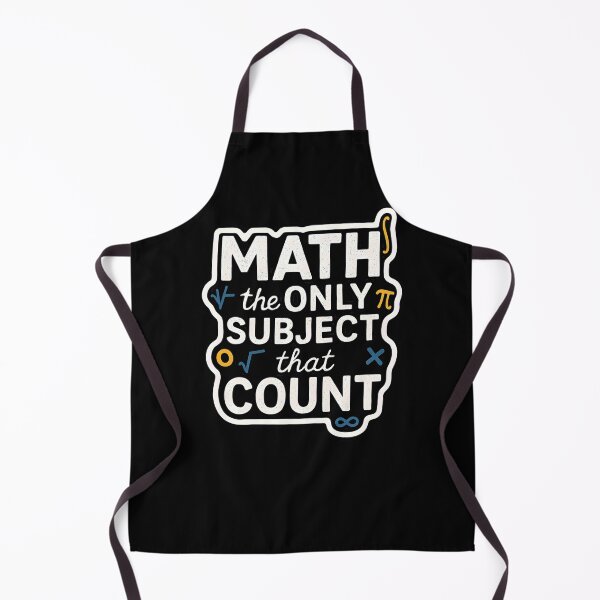 Item preview, Math the Only Subject that Counts-Math Teacher Gift designed and sold by belladesign7.