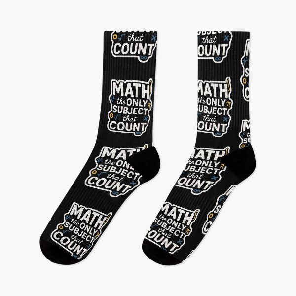 Item preview, Math the Only Subject that Counts-Math Teacher Gift designed and sold by belladesign7.