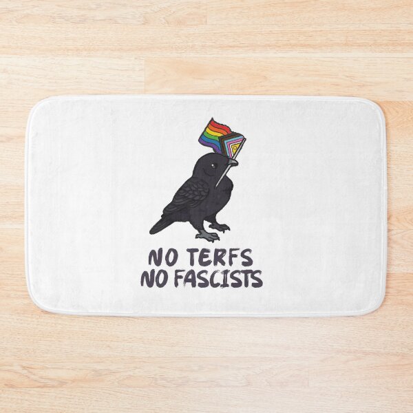 Item preview, No terfs no fascists designed and sold by remerasnerdas.