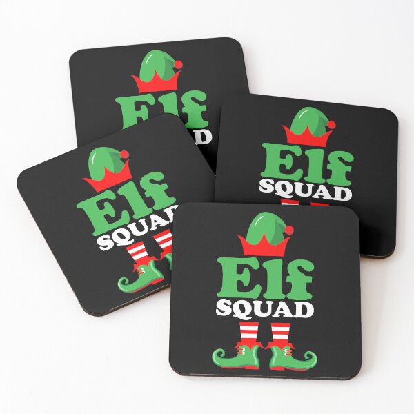 Item preview, Christmas Elf Squad logo cute Costume with elf feet and shoes and hat designed and sold by Jdawnink.
