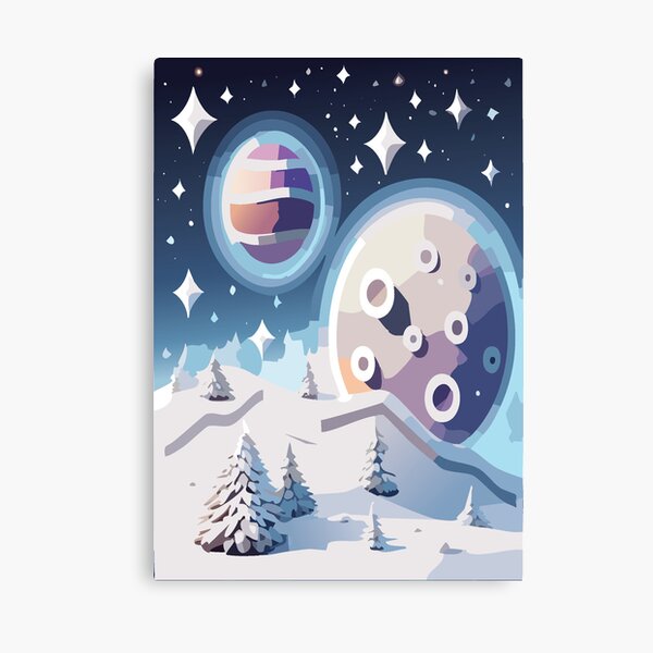 Item preview, Snowy Night designed and sold by Roaniv.