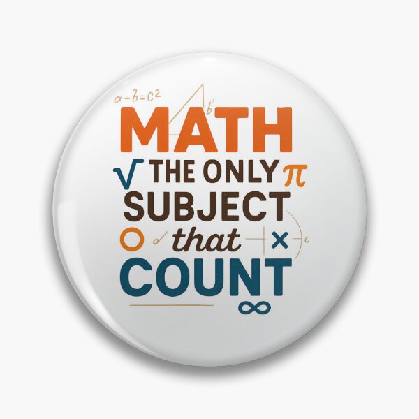 Item preview, Math the Only Subject that Counts-Math Teacher Gift designed and sold by belladesign7.