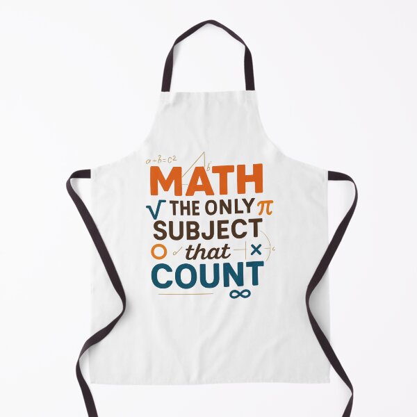 Item preview, Math the Only Subject that Counts-Math Teacher Gift designed and sold by belladesign7.