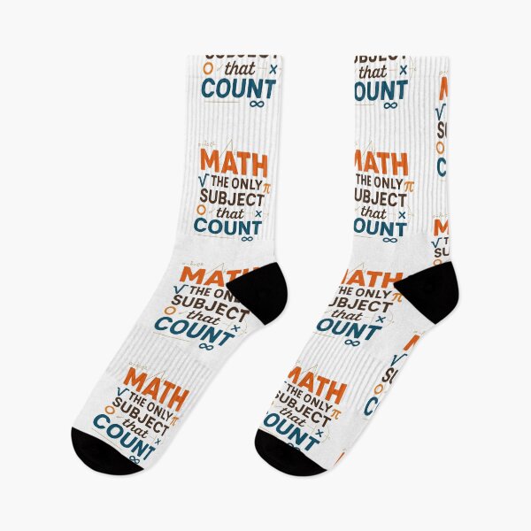 Item preview, Math the Only Subject that Counts-Math Teacher Gift designed and sold by belladesign7.