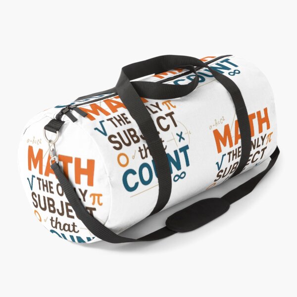 Item preview, Math the Only Subject that Counts-Math Teacher Gift designed and sold by belladesign7.