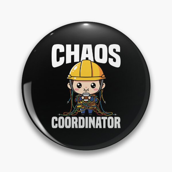 Item preview, CHAOS COORDINATOR - CIVIL ENGINEER GIFT  designed and sold by KEF Custom.
