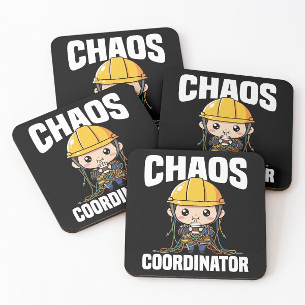Item preview, CHAOS COORDINATOR - CIVIL ENGINEER GIFT  designed and sold by KEF Custom.