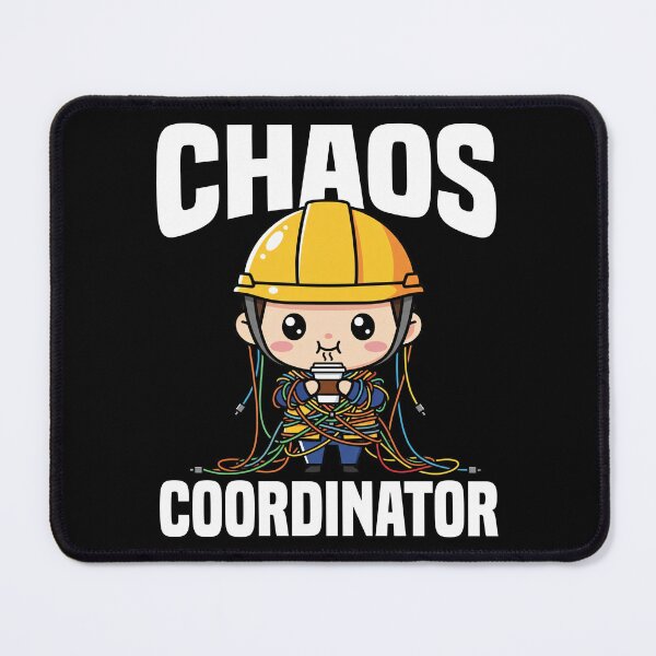 Item preview, CHAOS COORDINATOR - CIVIL ENGINEER GIFT  designed and sold by KEF Custom.