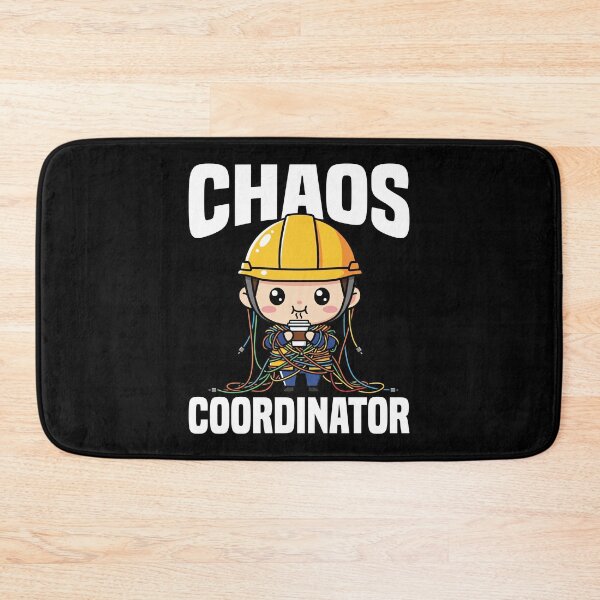 Item preview, CHAOS COORDINATOR - CIVIL ENGINEER GIFT  designed and sold by KEF Custom.