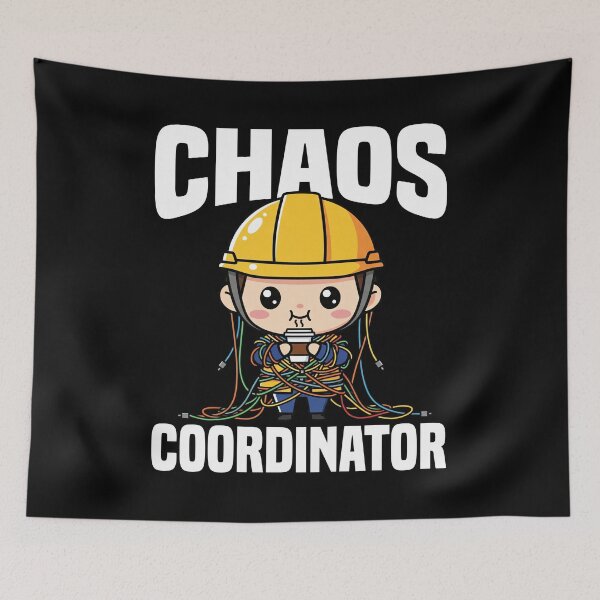 Item preview, CHAOS COORDINATOR - CIVIL ENGINEER GIFT  designed and sold by KEF Custom.