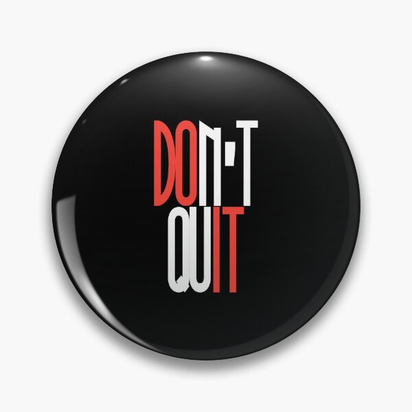 Item preview, Powerful Motivational Quotes | Don't Quit  designed and sold by typoinspired.