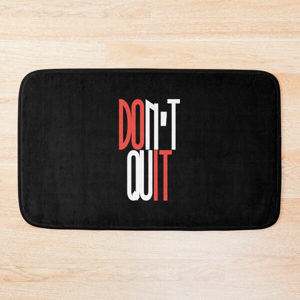 Item preview, Powerful Motivational Quotes | Don't Quit  designed and sold by typoinspired.