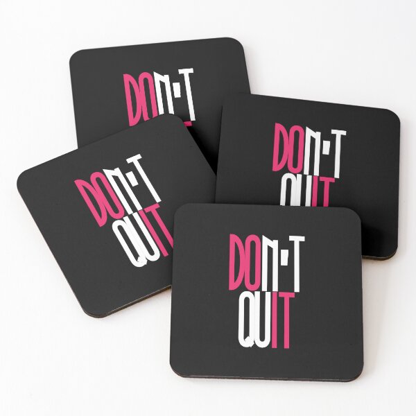 Item preview, Copy of Powerful Motivational Quotes | Don't Quit  designed and sold by typoinspired.