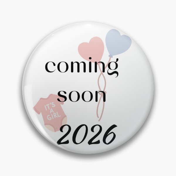 Item preview, Pregnancy Announcement Baby Girl 2026 Balloon designed and sold by LiskoDesign.