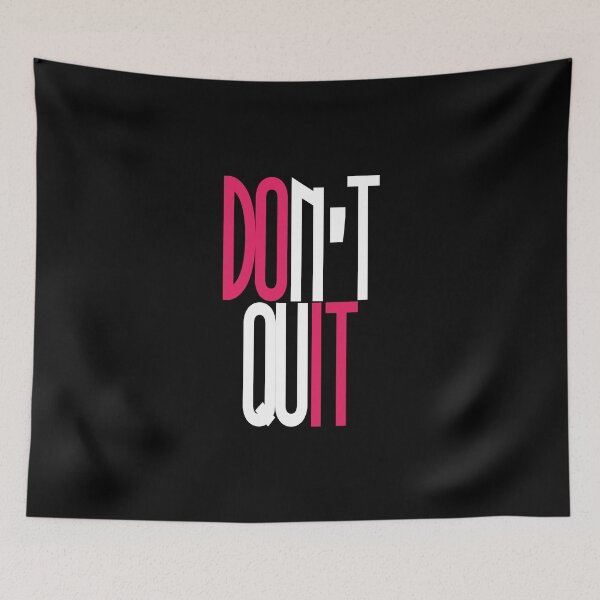 Item preview, Copy of Powerful Motivational Quotes | Don't Quit  designed and sold by typoinspired.