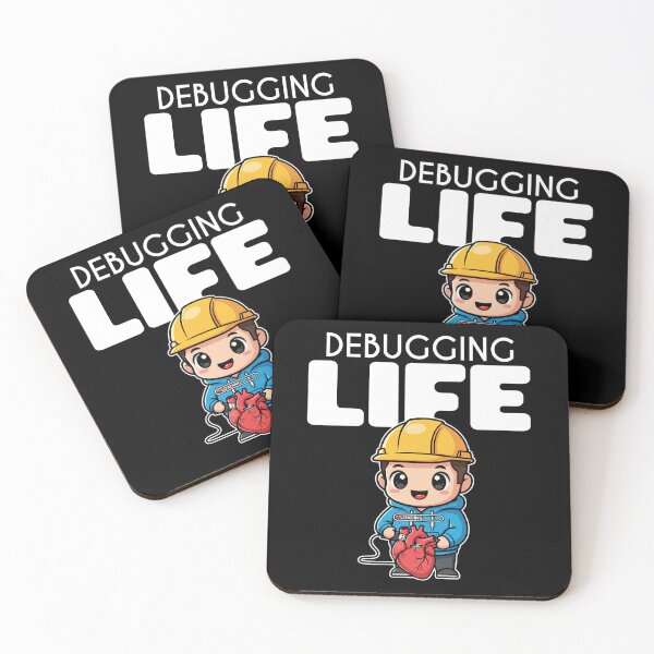 Item preview, DEBUGGING LIFE - ENGINEER GIFT designed and sold by KEF Custom.