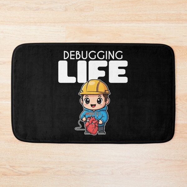 Item preview, DEBUGGING LIFE - ENGINEER GIFT designed and sold by KEF Custom.