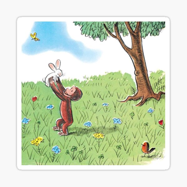 Item preview, Curious George at the Park designed and sold by marsuncharted.