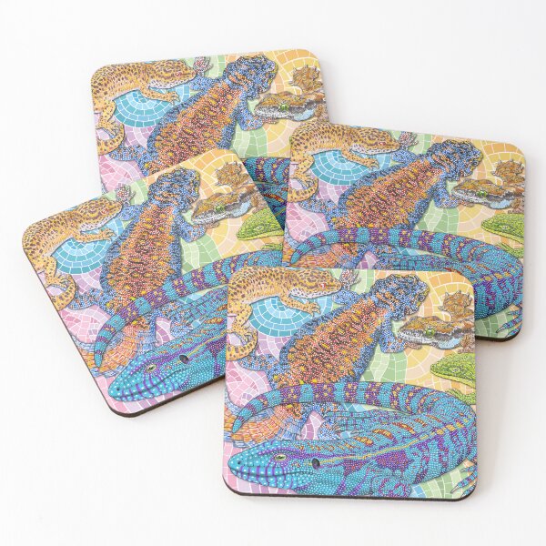 Item preview, Lizard Mosaic designed and sold by TimJeffsArt.