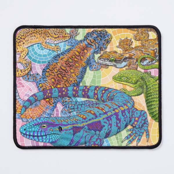 Item preview, Lizard Mosaic designed and sold by TimJeffsArt.
