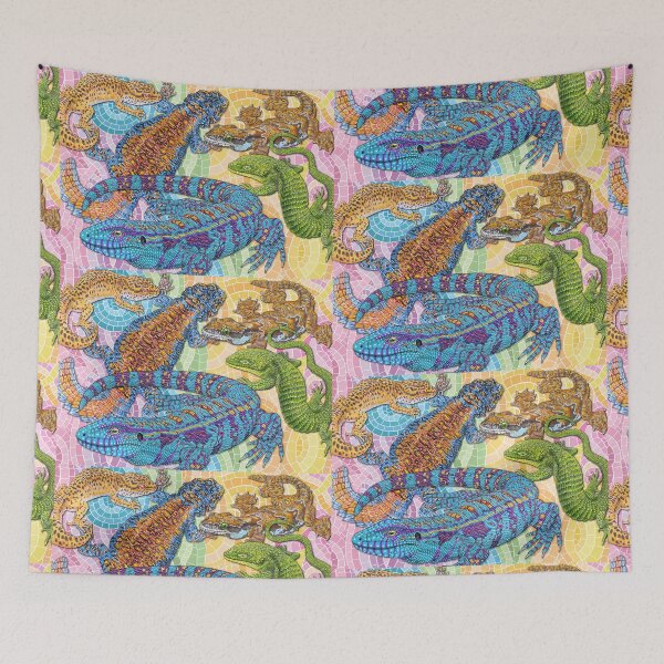 Item preview, Lizard Mosaic designed and sold by TimJeffsArt.