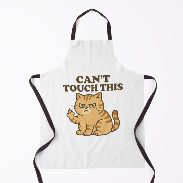 Item preview, Can’t Touch This – Funny Grumpy Cat Reaction Design designed and sold by FriskySloths.