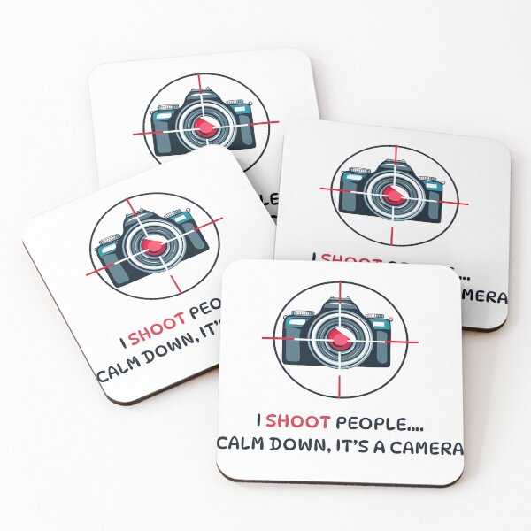 Item preview, I Shoot People… Calm Down, It’s a Camera designed and sold by Shadydesigner.