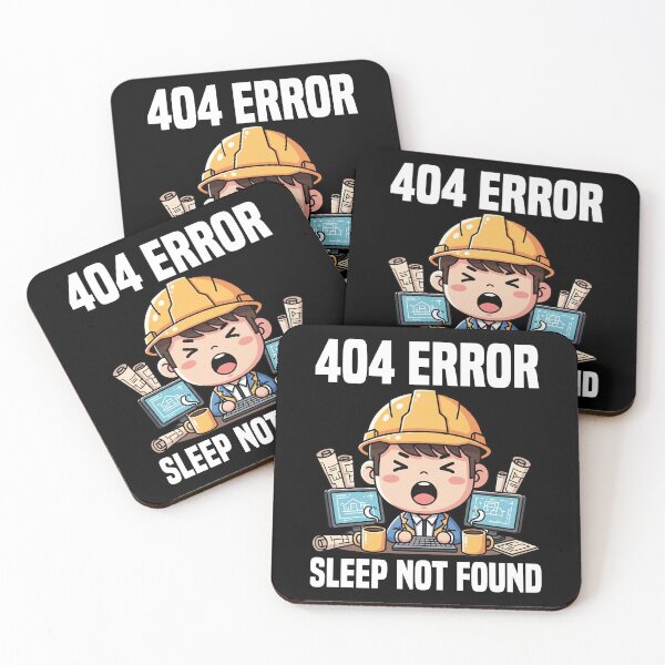 Item preview, 404 ERROR: SLEEP NOT FOUND - ENGINEER GIFT designed and sold by KEF Custom.