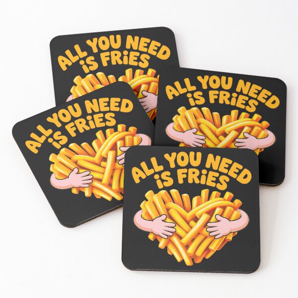 Item preview, Funny Fries Lover All You Need Is Fries designed and sold by Amanda's Factory.