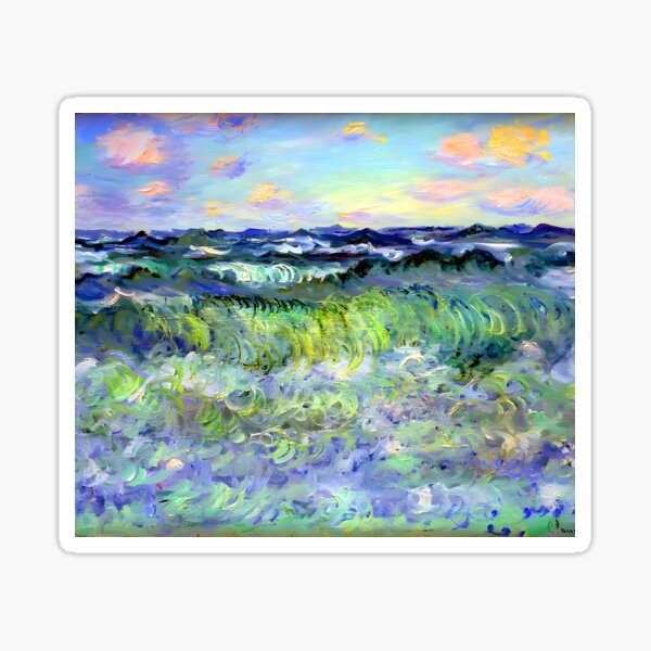 Item preview, Claude Monet - The Sea at Pourville designed and sold by Jon-Baran.