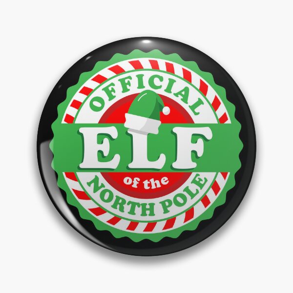 Artikelvorschau, Offizielles rundes Weihnachts-Elf-Logo vom Nordpol entworfen und verkauft von Jdawnink.